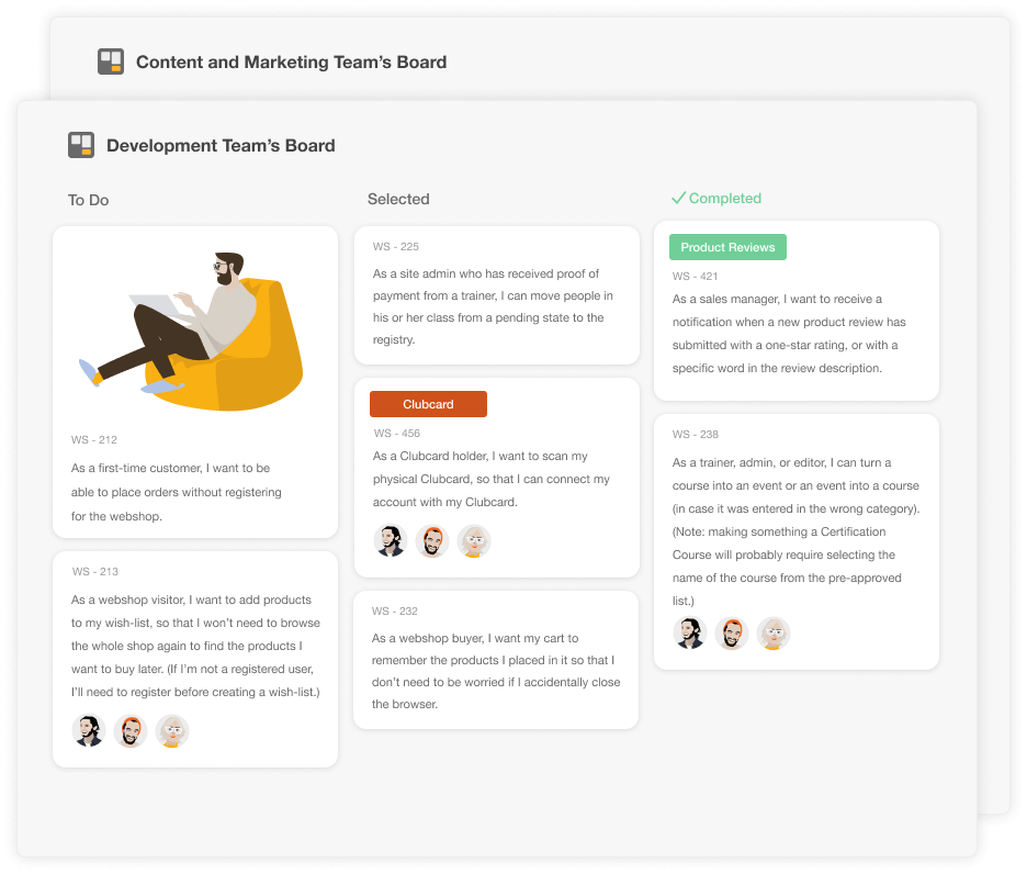 Distribute work across teams